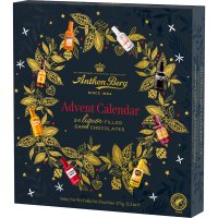 Anthon Berg liqueur advent - 24 liqueur dark choc bottles  - 7 x 375g