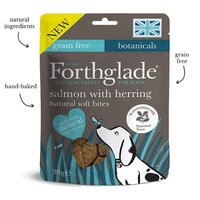 Forthglade Natural NT Soft Bites Salmon & Herring 90g x 8