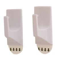 Self Adhesive Removable Square Hooks Pack 2