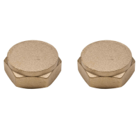 Instinct 3/4" Brass Cap (Pack of 2) 348620-INS
