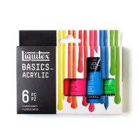 Liquitex Basics Set 6X22ml Fluorescents