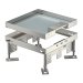 OBO Height-adjustable Cassette with Cord Outlet, RKSN, Stainless Steel
