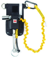 Python Scaffold Wrench Holster with Retractor and Hook2Loop Bungee Tether