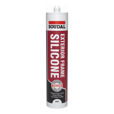 Soudal Trade Exterior Frame Silicone Grey 270ml