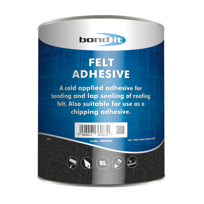 Bond It Felt Adhesive (Black) - 5L