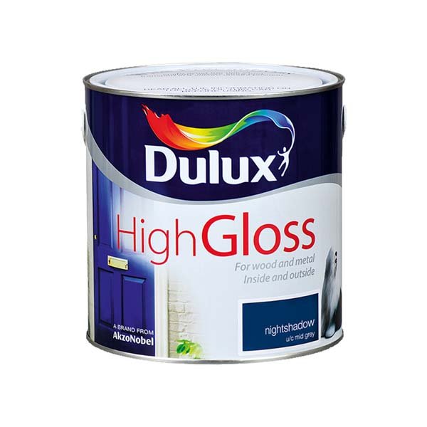 Dulux High Gloss Night Shadow 2.5L Tin 