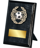 15cm Black Plaque with Celtic Trim