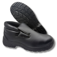 Bodytech Illinios S2 SRC Black Slip-On Boot