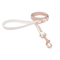 Trinkety Paws City Collection Biothane Dog Lead Powder Pearl/White 120cm 16mm