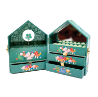 Musical Jewelry Box ‘Tree House’ 20×15×10cm