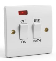 Slim Line Dual Immersion Switch with Neon