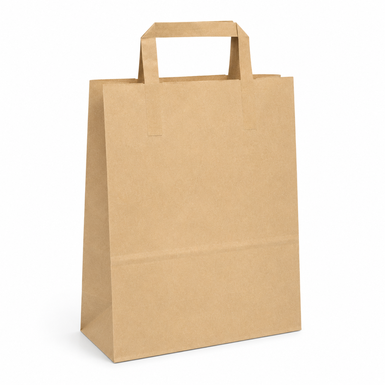 Bag/handle Small Brown Paper 7x11x9