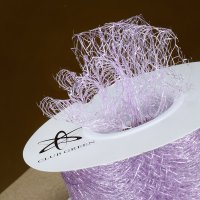 Spider Web Net On Ribbon Lilac - 3.8cm x 20m