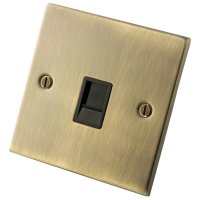 Antique Brass 1 Gang CAT6 RJ45 Socket 6062-306