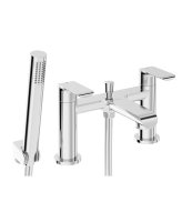 SCOPE DECK MOUNTED BATH SHOWER MIXER CHROME