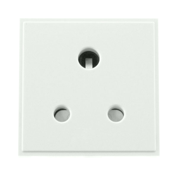 Click New Media 1G 5A Socket White MM038WH