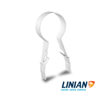 Linian SuperClip&trade; - White - 23-25mm
