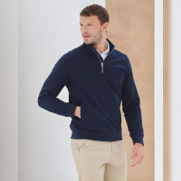 Henbury Sustainable 1/4 Zip Sweatshirt