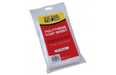 Rodo Fit For The Job Polythene Dust Sheet 3.6 x 2.7m FDPY001