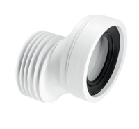 McAlpine 97-107mm Inlet x 110mm Outlet 40mm Offset Rigid WC Connector WC-CON4A