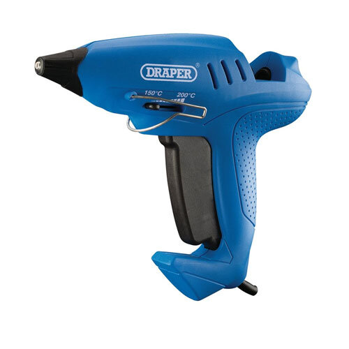 Draper Storm Force Variable Heat Glue Gun With Six Glue Sticks (400w