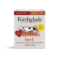 Forthglade Complete Meal Adult Dog Grain Free Beef with Sweet Potato & Veg 18x395g