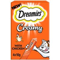 Dreamies Cat Creamy Treats Chicken 40g x 11