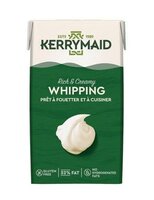 UHT Dairy Whipping Cream Whipping Kerrymaid 12x1ltr