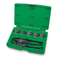 6pc Quick Interchangeable Ratchet Crimping Tool Kit