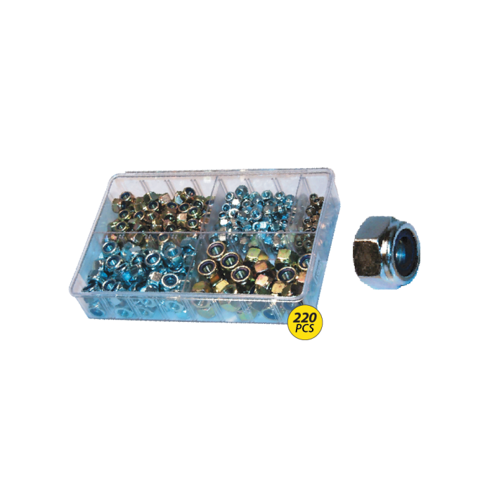 Assorted Nylon Lock Nuts