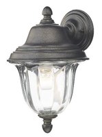 Aldgate Wall Light Outdoor IP44, Black Gold | LV1802.0151