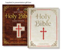 Family Bible De-Luxe (LARGE TYPE) Gift Boxed  (4498)