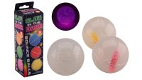 Glow-in-the-dark bouncy balls (3) Boxed