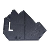 Connectix DIN Rail Mount Module End Cap Black