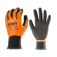 Fine work in oily and greasy environnments gloves