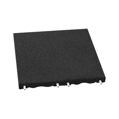 30mm Rubberlock Tile - Black