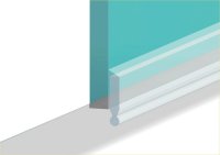 CROYDEX AM160332 BATH SCREEN SEAL GAP 1-8mm