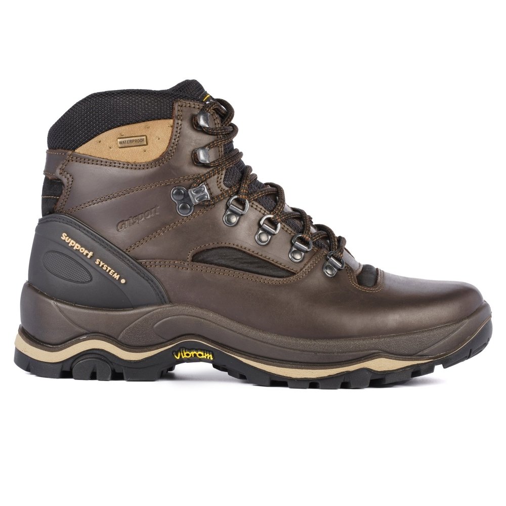 QUATRO BROWN HIKING BOOT 