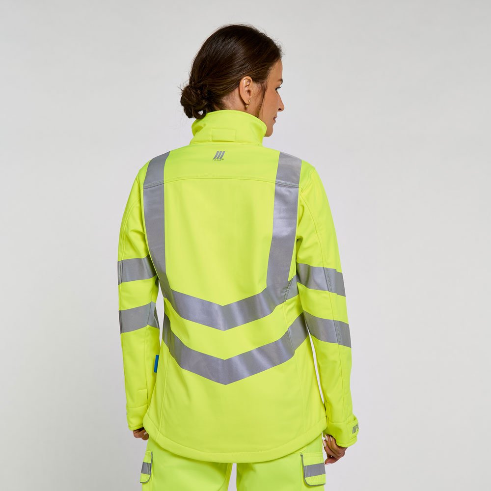 PULSAR&reg; Protect Women's Softshell Yellow - Recycled Content