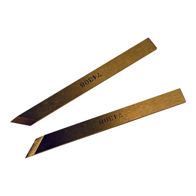 Replacement blade set for purfling cutter