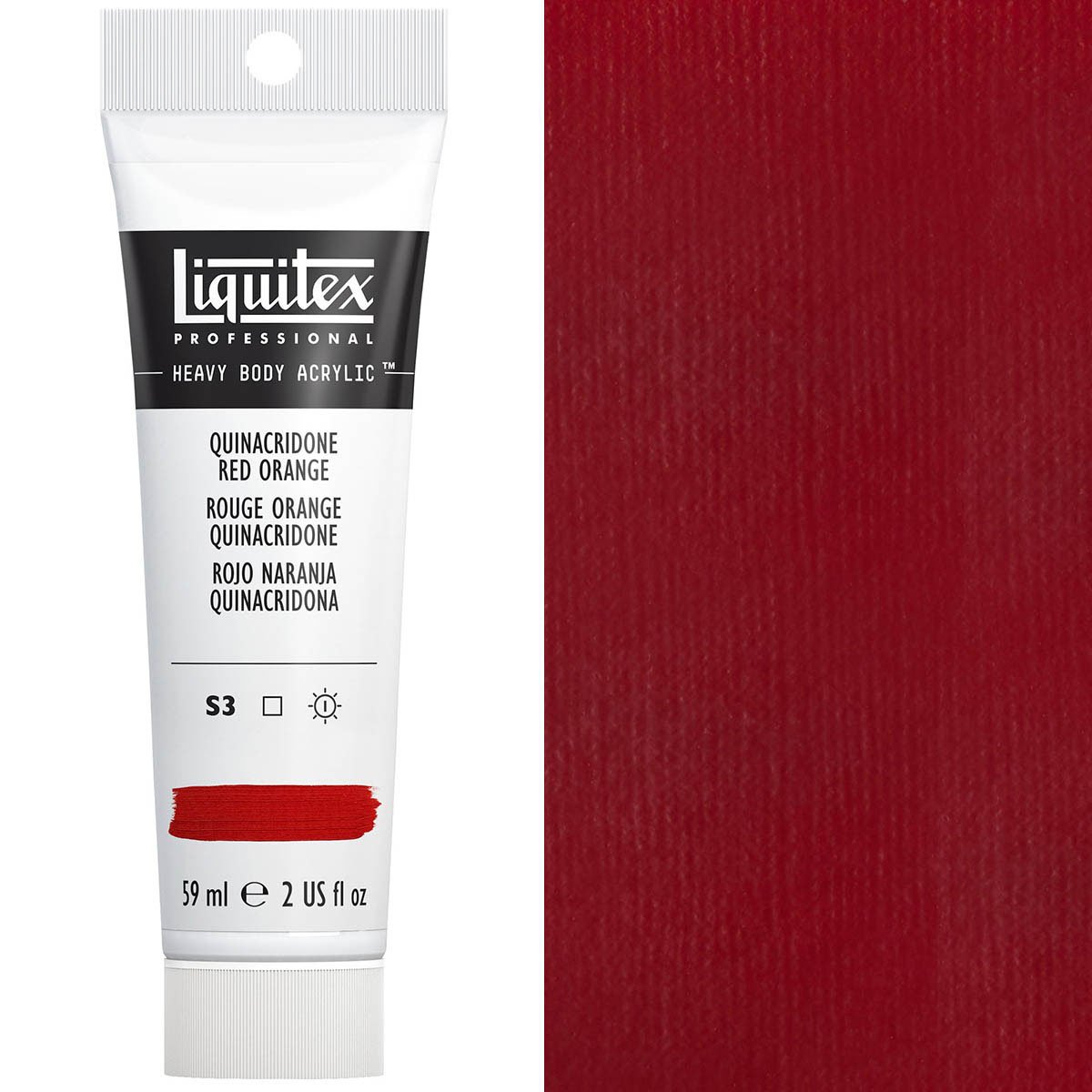 Liquitex - Heavy Body - 59ml Quinacridone Red - Series 3
