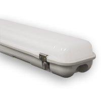 LED 5ft CCT, Multi Watt, Twin SS Clips Corrosion Proof Diffuser, IP65