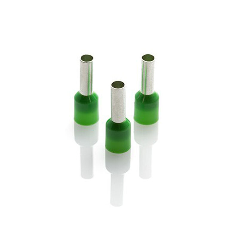 Green Pre-Insulated Bootlace Ferrule 16mm2 (Pack 100) | CEF1612G-100PK