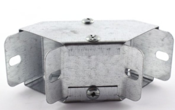 Excel 100X100 Galvanised Top Lid Bend E401