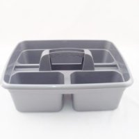 Handy Tray Janitorial Carrier Grey