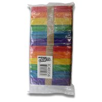 Lollipop Sticks - Coloured (500)