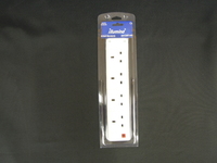 13 Amp 4 Gang Trailing Socket Block