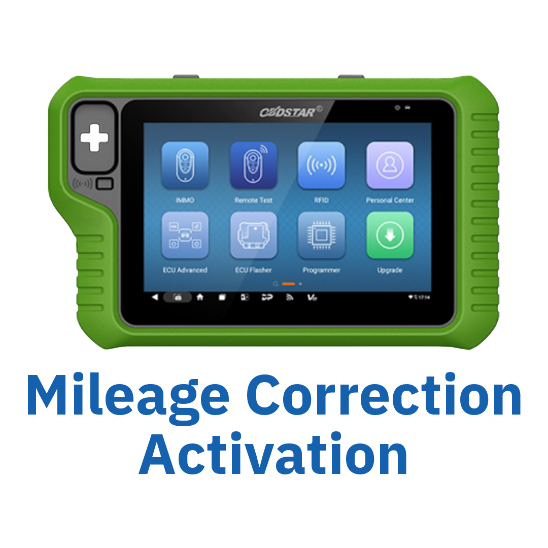 OBDSTAR G3 Mileage Correction Activation