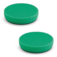 Velcro Sponge X Cut, Green 80mm x 25mm (2 Pack)