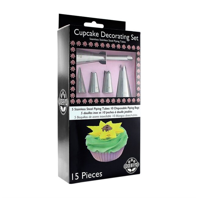 Cupcake decorating set 15 pce Home Baking